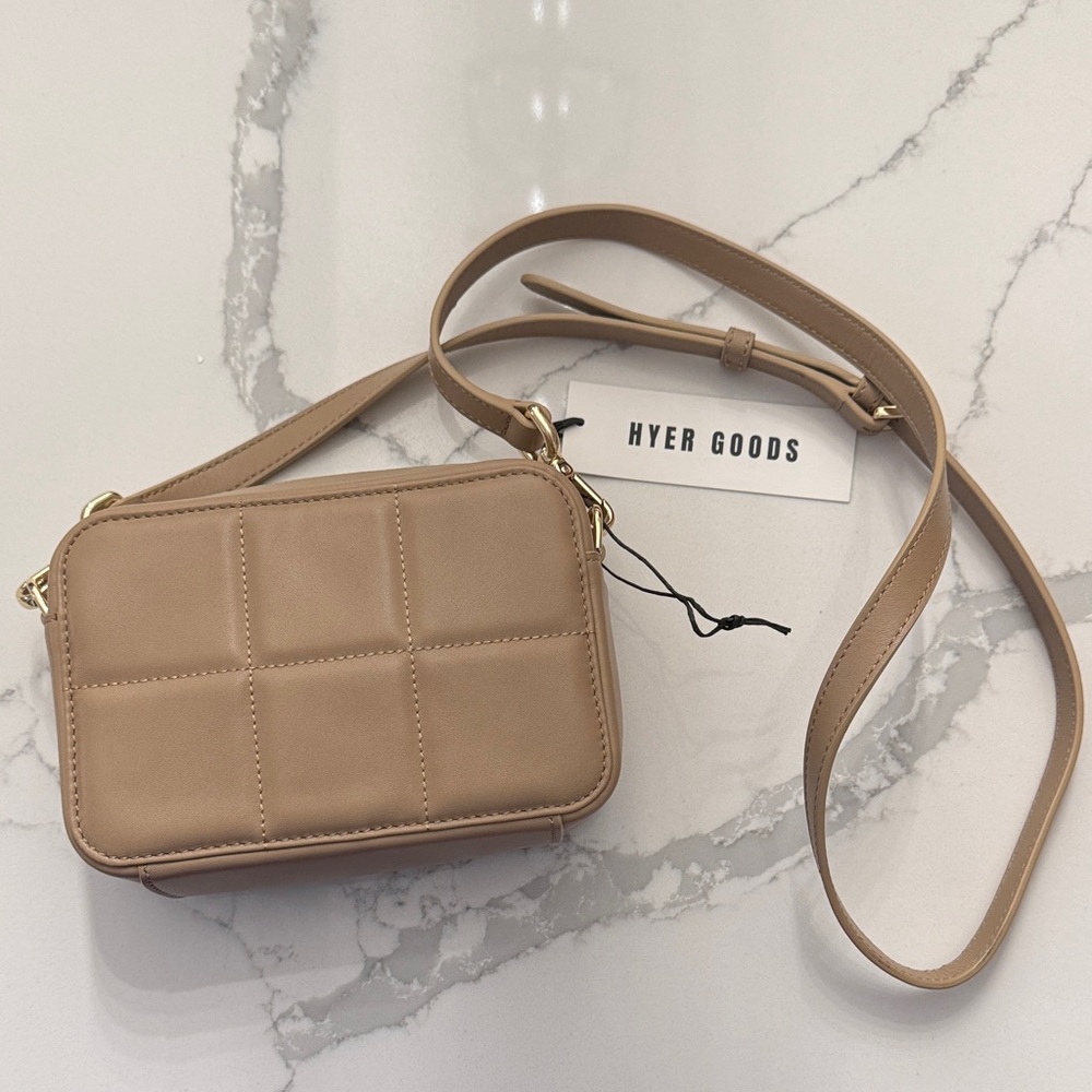 Hyer Goods Beige Crossbody Bag
